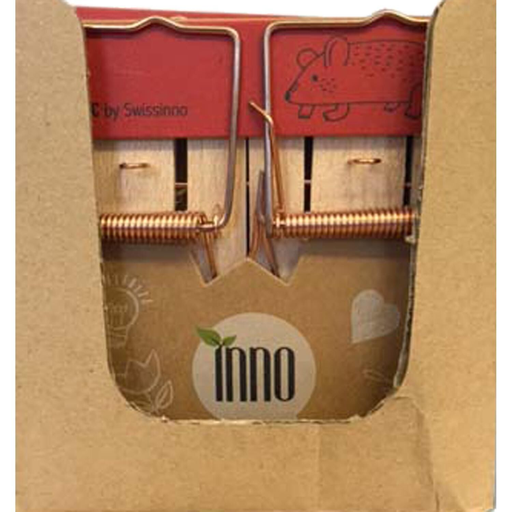 [7640162950206] SWISSINNO Wooden Mouse Trap, pack of 2
