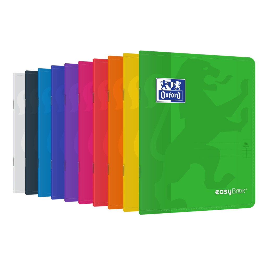 OXFORD Cuaderno EasyBook grapado 170x220 96p Seyès 90g