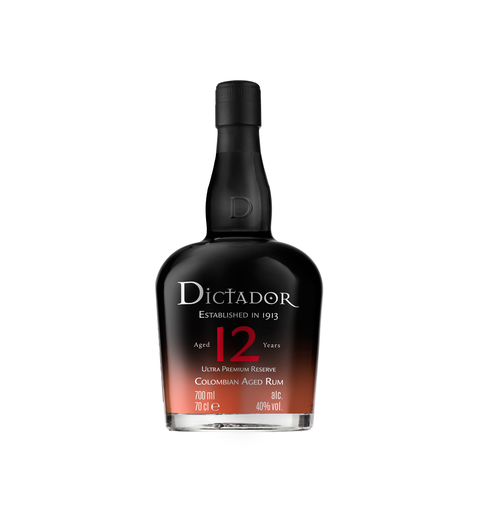 [7707284029002] DICTADOR Amber Rum 12 Years 40% 70 cl