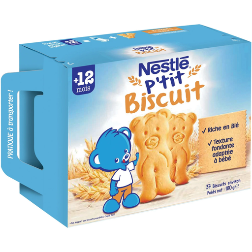 [8000300377026] NESTLE Baby Biscuits from 12 months Petit Biscuit 180 g