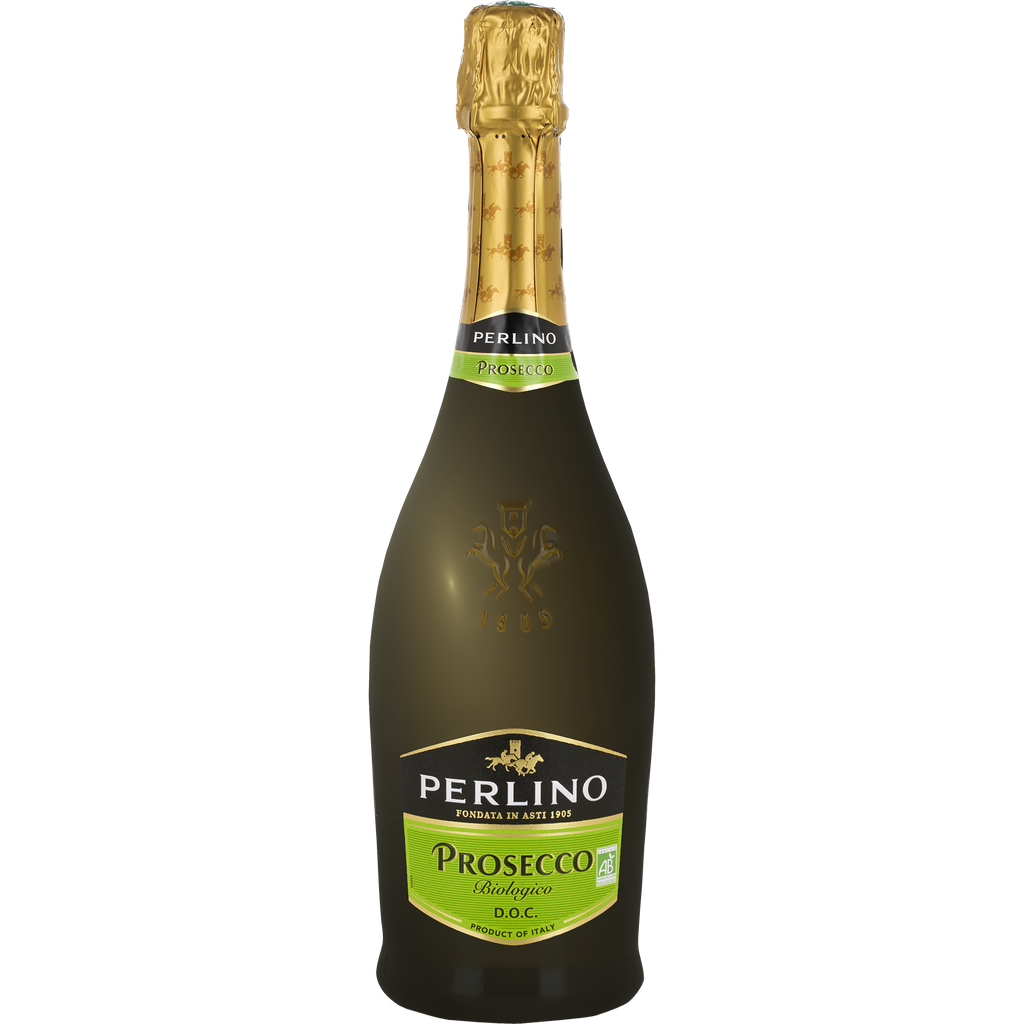 PERLINO Vin effervescent Italien bio Prosecco DOC extra dry 75 cl
