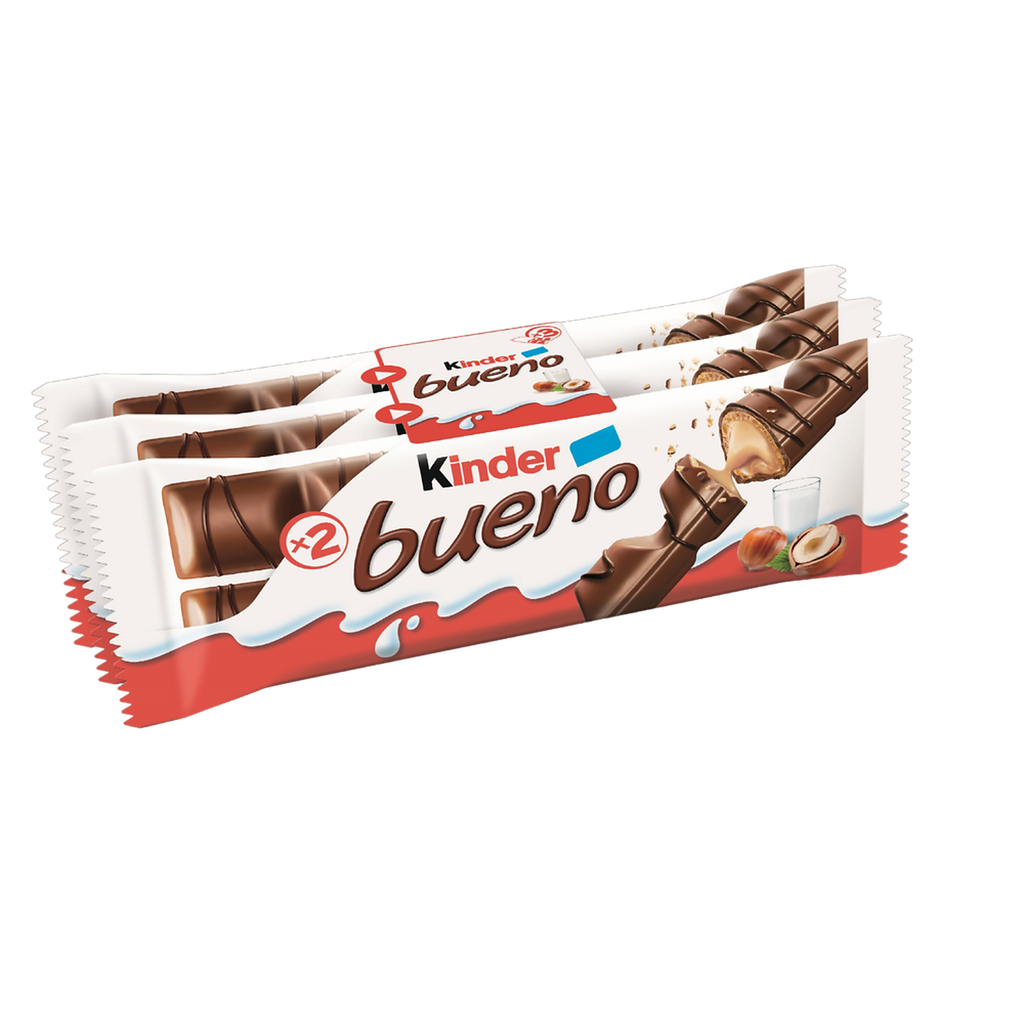 KINDER Bueno Milk and Hazelnut Chocolate Bars 3 bars 129 g