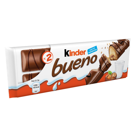 [8000500037560] KINDER Barras de Chocolate Bueno 43 g