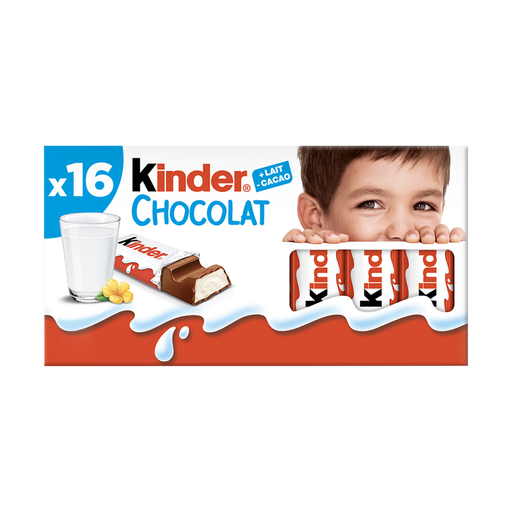 [8000500110683] KINDER Milk Chocolate Sticks with Milk Filling 200g