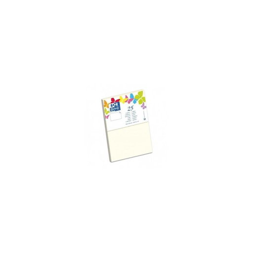 [3020121687000] OXFORD 25 Index Cards 15cm X 10 0.7 Vanilla 240g