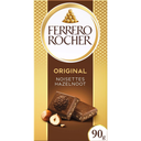 FERRERO ROCHER Tablete de chocolate de leite e avelãs 90 g