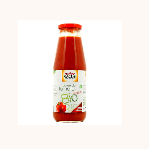 [8001060024991] SACLA Puré de tomates frescas bio 100% Italia 680 g