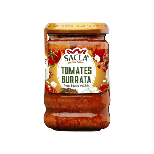 [8001060029781] SACLA Salsa de tomate y burrata 190 g