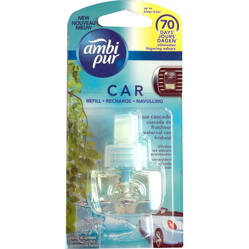 [8001090155665] AMBI PUR Recarga ambientador carro Cascade de Fraîcheur la recharge