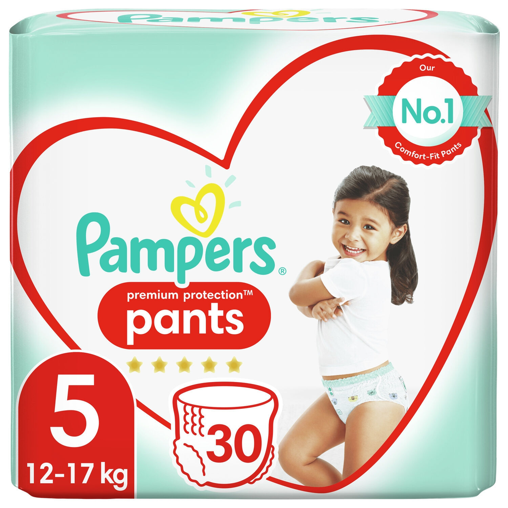 PAMPERS Nappy Pants Size 5 11-18 kg, pack of 76