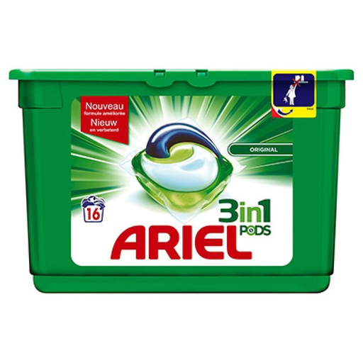 [8001090408402] ARIEL Laundry Pods Original 16 Pods