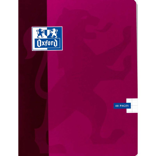 [3020122873747] OXFORD Stapled Notebook A4 140 Pages 5x5