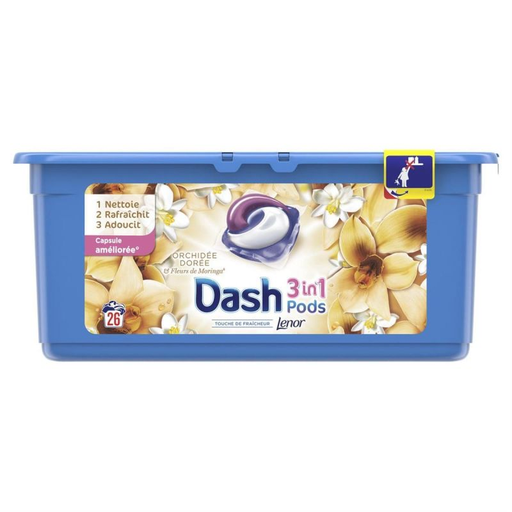[8001090676924] DASH PODS 3En1 Orchidee 26Dos
