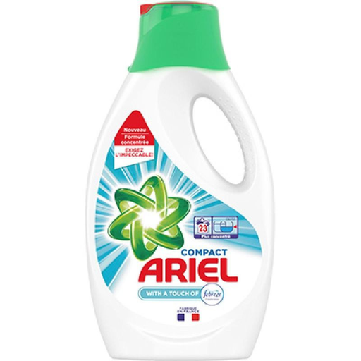 [8001090702319] ARIEL Lessive Liquide Febreze 1,265L 23 doses