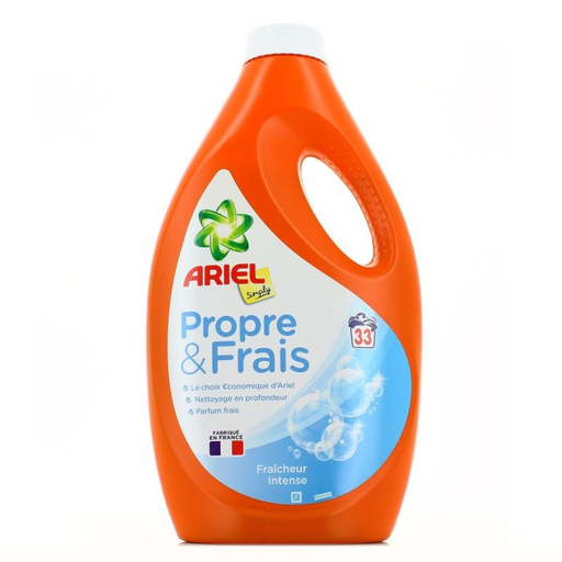 [8001090703057] ARIEL Detergente Líquido Fraicheur Intense 1,815 L
