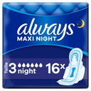 ALWAYS Maxi Night Sanitary Pads 16-pack