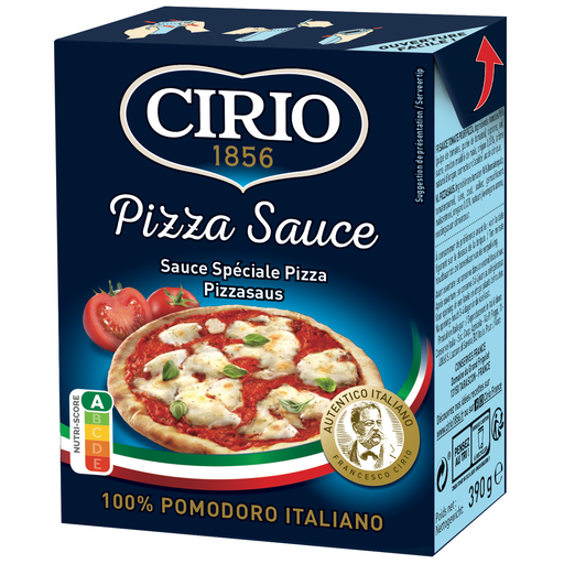 [8001440129445] CIRIO Molho especial para pizza com tomates italianos 390 g