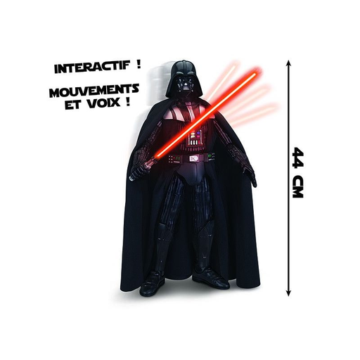 [8001444154870] STAR WARS Darth Vader Interactif 44cm