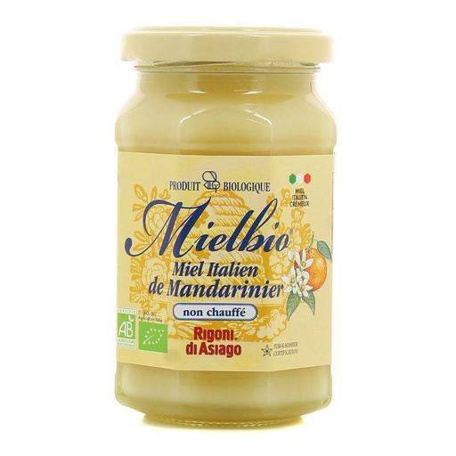 [8001505000818] RIGONI Miel Crémeux Bio Mandarinier 300 g