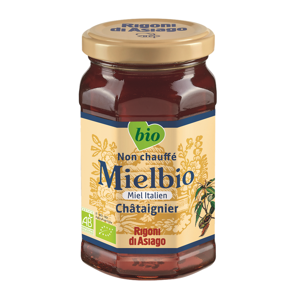 RIGONI DI ASIAGO Miel liquide italien de châtaignier bio 300 g