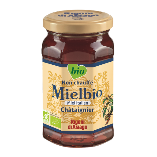 [8001505000856] RIGONI DI ASIAGO Miel liquide italien de châtaignier bio 300 g
