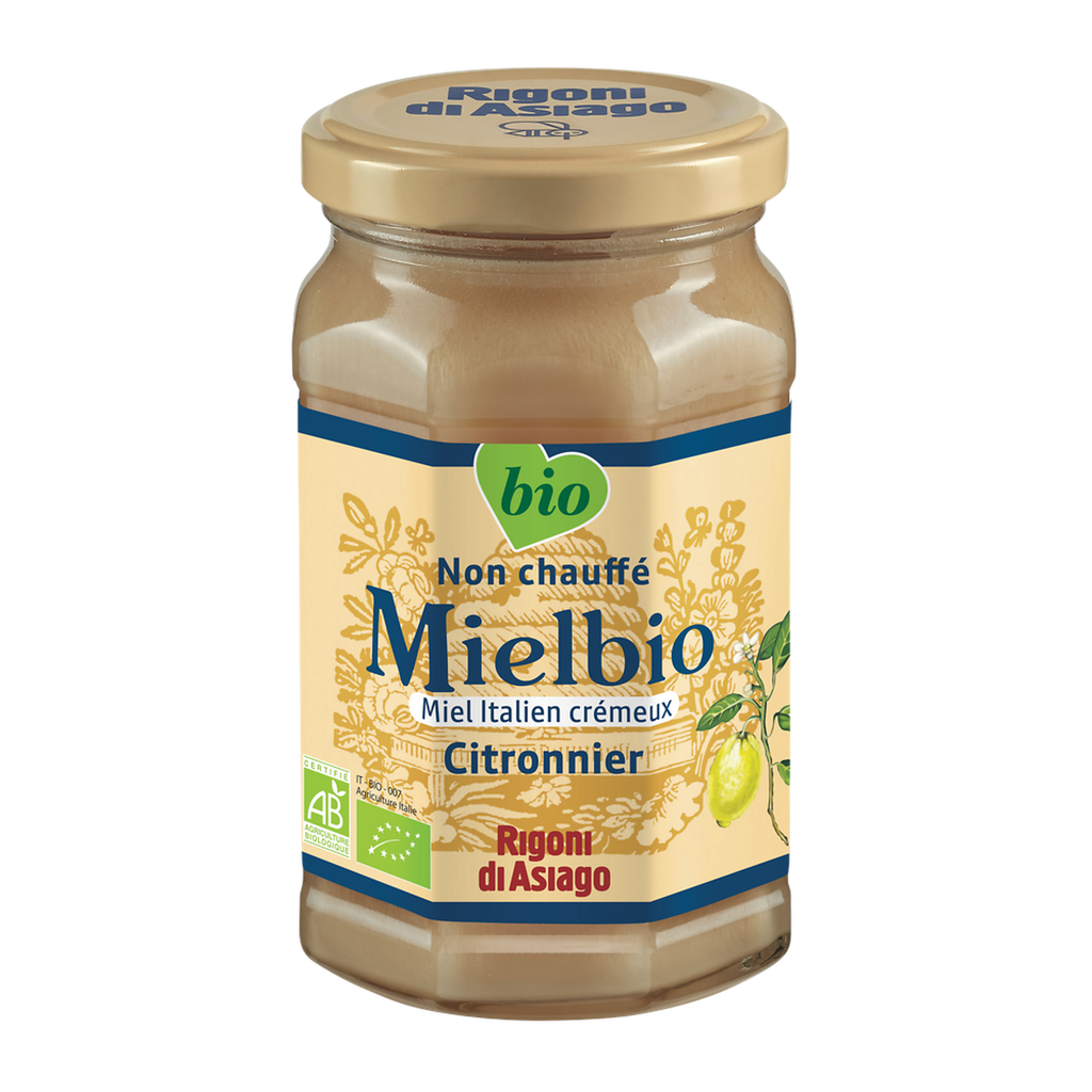 MIELBIO Miel de citronnier biologique crémeux 300 g