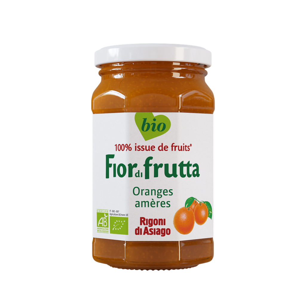 RIGONI DI ASIAGO Fiordifrutta organic bitter orange jam 260 g