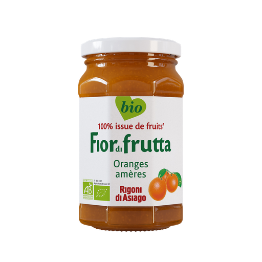 [8001505005646] RIGONI DI ASIAGO Fiordifrutta confiture d'oranges amères bio 260 g