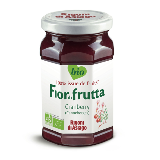 [8001505005776] RIGONI DI ASIAGO Confiture Cranberry Bio 250 g