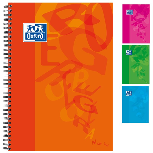[3020123770540] OXFORD Ri Notebook A4 100 pages 5x5