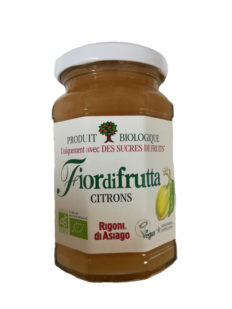 RIGONI DI ASIAGO Fiordifrutta confiture de citrons bio 260 g