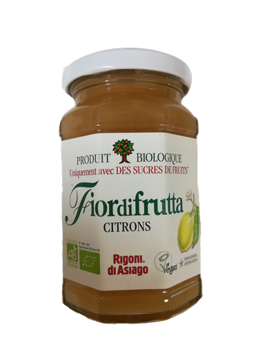 [8001505005844] RIGONI DI ASIAGO Fiordifrutta confiture de citrons bio 260 g