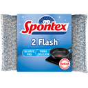 SPONTEX Non-scratch scouring sponge Flash 2 units