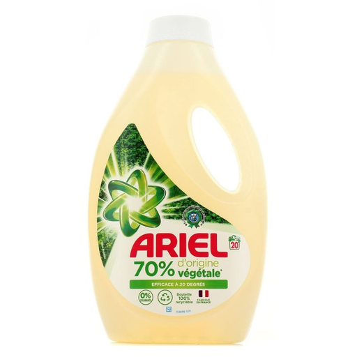 [8001841195537] ARIEL Detergente Líquido Vegetal 20 Lavados 1,1 L