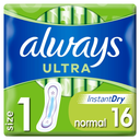 ALWAYS Serviette hygiénique ultra normal 16 unités