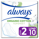 ALWAYS Sanitary Pad With Wings Cotton Protection Ultra Long Size 2, pack of 10