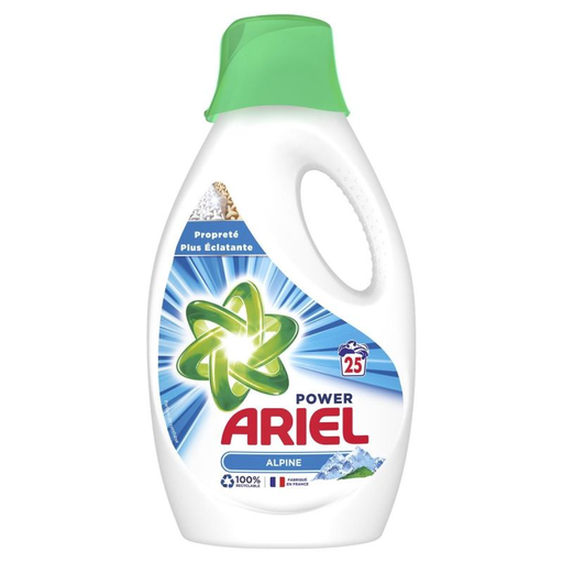 [8001841615875] ARIEL Detergente Líquido Power Alpine 1,375 L