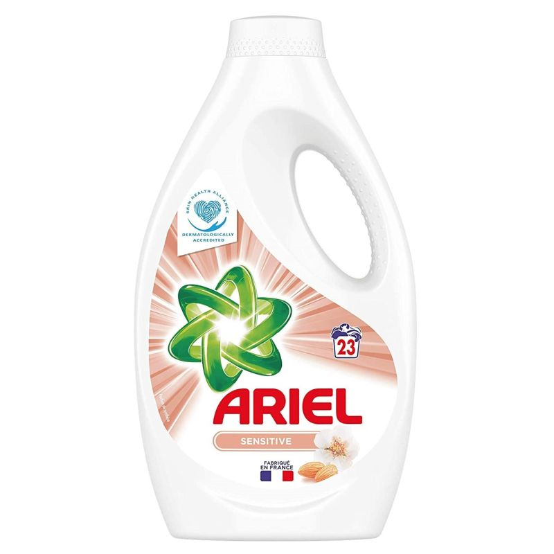 ARIEL Detergente Líquido Power Sensitive 23 Lavados 1,265 L