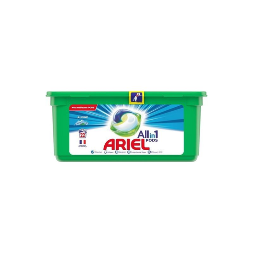 [8001841637587] ARIEL Lessive Pods Alpine 22D