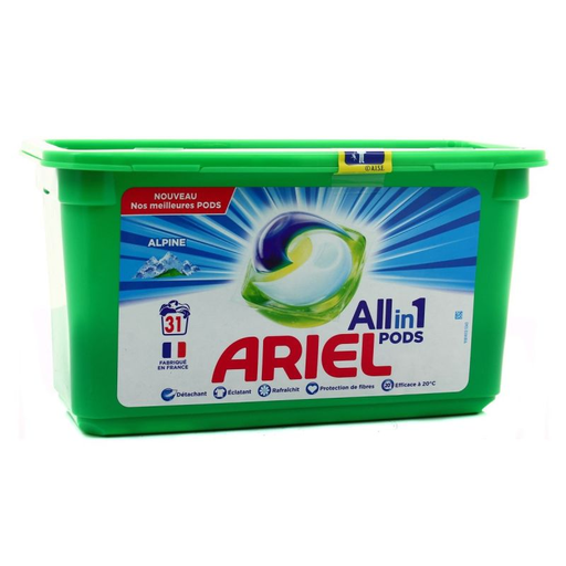 [8001841638003] ARIEL Less Pods Alpine 31 doses