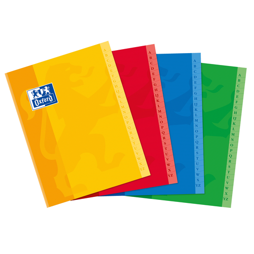 [3020123874040] OXFORD Address Book 17x22cm Small Squares 192 Pages