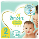PAMPERS Baby Diapers Premium Protection size 2, pack of 52