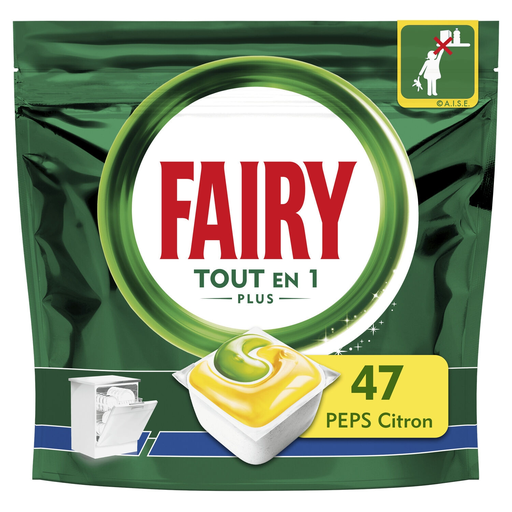 [8001841913117] FAIRY All-in-One Dishwasher Capsules Lemon 47 doses
