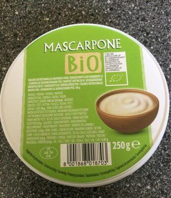 [8001868018703] FRAIS EMBALLÉ Fromage Mascarpone Bio 250 g