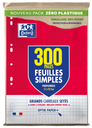OXFORD Hamelin A4 Ruled Loose Leaf Paper 300 Sheets