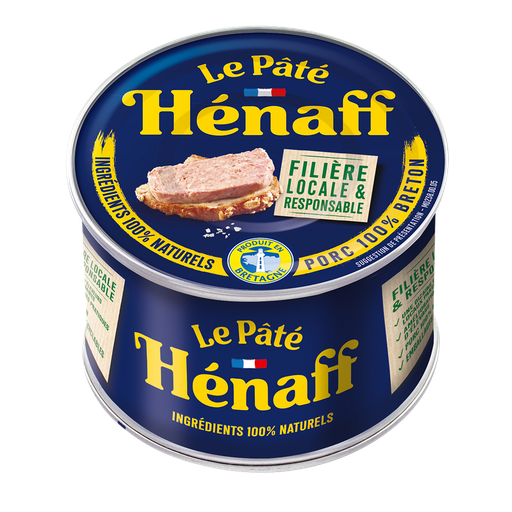 [3021210013007] HENAFF Paté de cerdo 100% ingredientes naturales 260 g