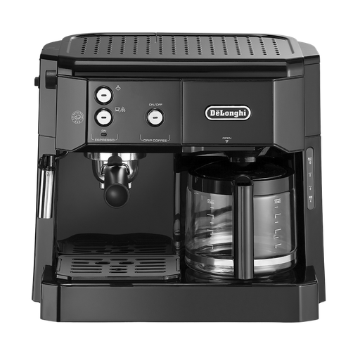 [8004399332416] DELONGHI Cafetera Combinada BCO411B-1750w-15 bares-depósito de agua extraíble-boquilla de vapor-negro