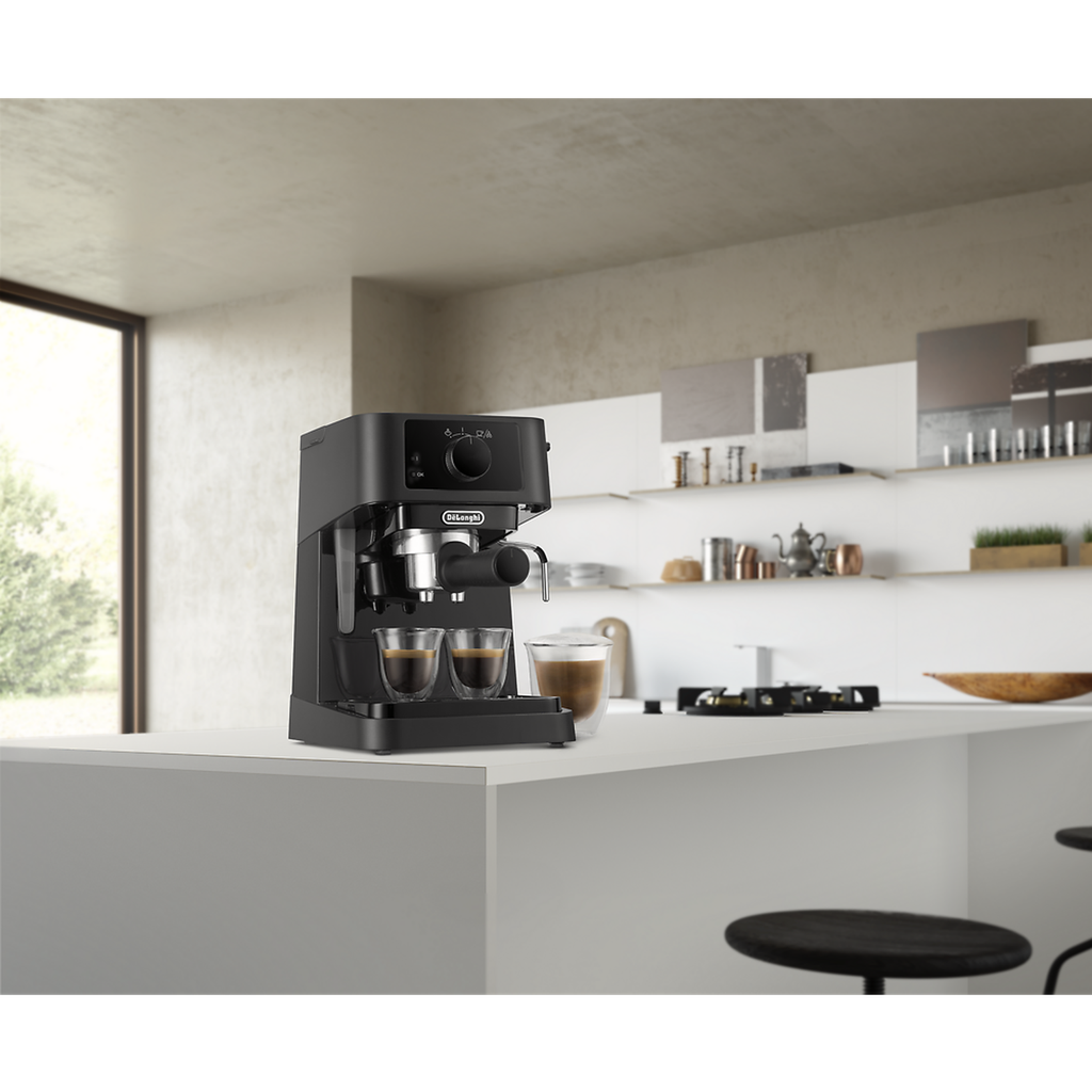 DELONGHI Máquina de Café Expresso EC230BK 1100W 15 bares bocal vapor preto