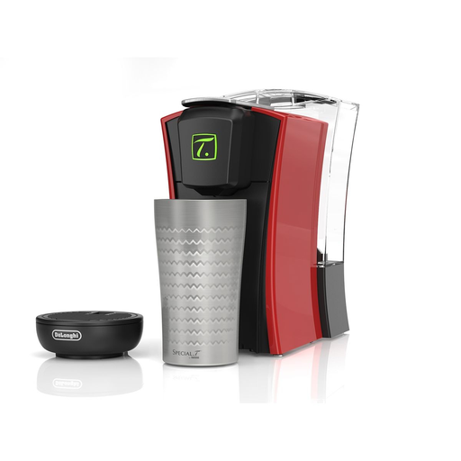 [8004399773202] DELONGHI Special.T máquina de chá 1470 W Preto, Vermelho 1,3 L