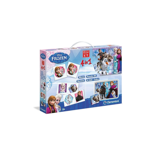 [8005125134953] CLEMENTONI Edukit 4in1 Frozen Interativo 30 Peças